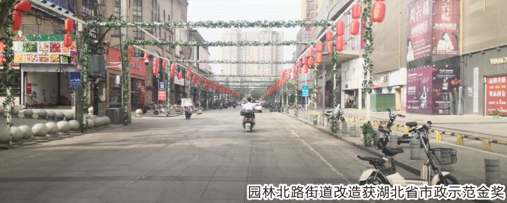 园林北路街道改造